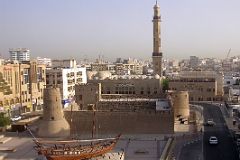 Dubai 02 Dubai Museum 02 Daytime View From Our Hotel Room With Grand Mosque2